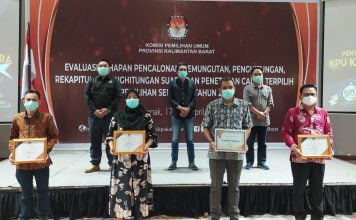KPU Bengkayang Raih Tiga Penghargaan Dari KPU Provinsi Kalbar