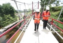 Resmikan 4 Jembatan, Bupati Landak: Tolong Dijaga dan Dirawat