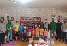 Peringatan May Day Gabungan Federasi Serikat Buruh Kabupaten Landak Serahkan Bantuan Kerumah Ibadah dan Panti Asuhan