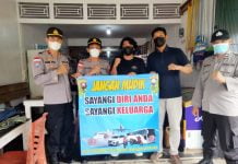 Kasus Covid-19 Masih Terus Terjadi, Sat Bimas Polres Bengkayang Himbau Warga Tunda Mudik