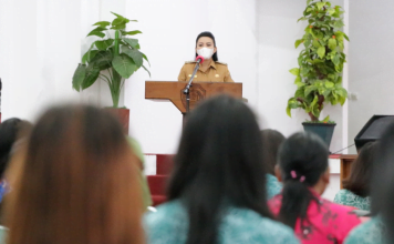 Bupati Karolin Minta TP PKK Landak Sosialisasikan Program Pemerintah