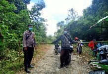 Pos Jaga PPKM Desa Sidas Dibangun, Pemberlakuan Karantina Wilayah Dimulai 5 Hingga 18 Mei 2021