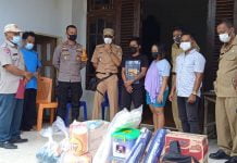 Korban Kebakaran di Desa Pahuman Terima Bantuan