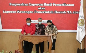 Pemkab Landak Kembali Raih WTP Untuk Kedelapan Kalinya