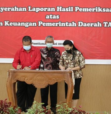 Pemkab Landak Kembali Raih WTP Untuk Kedelapan Kalinya