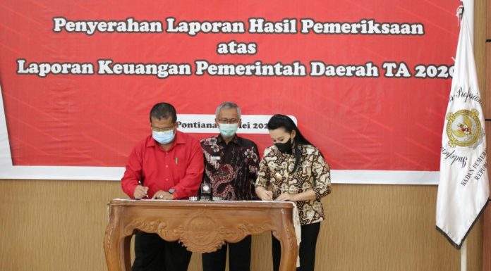 Pemkab Landak Kembali Raih WTP Untuk Kedelapan Kalinya