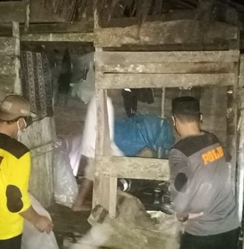 Warga Desa Andeng Geger, Mayat Pria Ditemukan Disebuah Pondok Dalam Kondisi Membusuk
