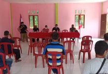 Babinsa Sengah Temila Hadiri Rapat Tekait Penertiban Hewan Ternak Warga
