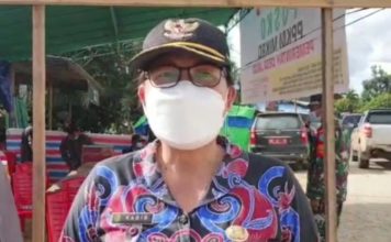 Antisipasi Penyebaran Covid-19 Akses Pintu Masuk Perbatasan RI- Malaysia di Jagoi Babang Diperketat