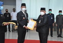 Lantik Perpanjangan Jabatan Pejabat Tinggi Pratama, Wabup Ketapang Ingatkan Disiplin PNS