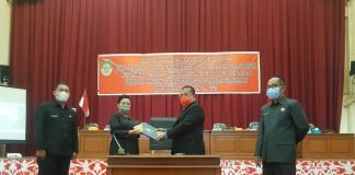 Tujuh Fraksi DPRD Setujui LPJ APBD Landak Tahun Anggaran 2020