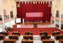 Bupati Landak Sampaikan Pidato Pengantar Raperda Petanggungjawaban Pelaksanaan APBD Tahun 2020