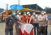 Bupati Ketapang Martin Rantan Resmikan Pabrik Kelapa Sawit Berkapasitas 45 Ton Tandan Buah Segar Perjam