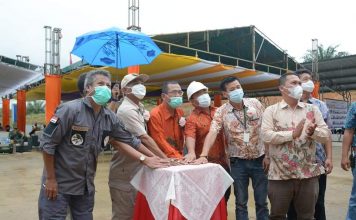 Bupati Ketapang Martin Rantan Resmikan Pabrik Kelapa Sawit Berkapasitas 45 Ton Tandan Buah Segar Perjam