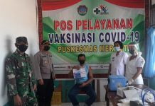 Lansia, Tenaga Pendidik dan Pegawai Instansi Pemerintah di Meranti Jalani Vaksinasi