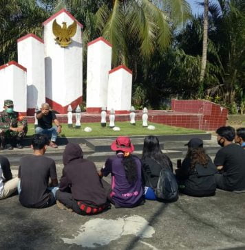 Sejumlah Pemuda di Desa Sidas Diberikan Pemahaman Ideologi Pancasila dan Sejarah Bangsa Indonesia