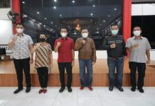 Bupati Landak Sambut Kunjungan Bupati Bengkayang dan Bupati Murung Raya