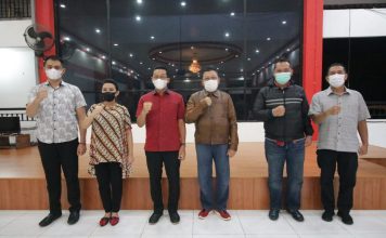 Bupati Landak Sambut Kunjungan Bupati Bengkayang dan Bupati Murung Raya