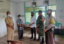 Babinsa Koramil Air Besar Hadiri Serah Terima Jabatan BPD