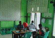 Sukseskan Program Swasembada, Babinsa Air Besar Sambangi Kantor Pertanian Desa Sepangah