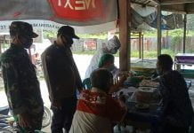 32 Orang Jalani Swab Random di Pahuman dan Paloan
