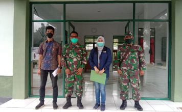 Denzibang 1/Stg Terima Kunjungan Dari BP2P Kalimantan 1