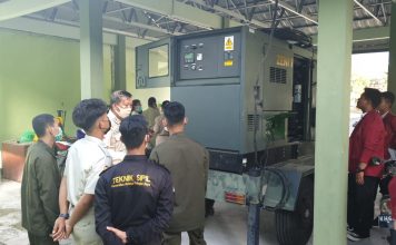 Antusias Mahasiswa Ikuti Pelatihan Materi Kelistrikan Dari Denzibang 2/ Palangkaraya