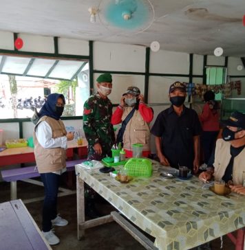 Denzibang 2/Palangkaraya Kembali Bagikan Masker Kepada Warga