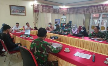 Zidam XII/Tpr Tingkatkan Kerjasama Dengan Kantah Sintang