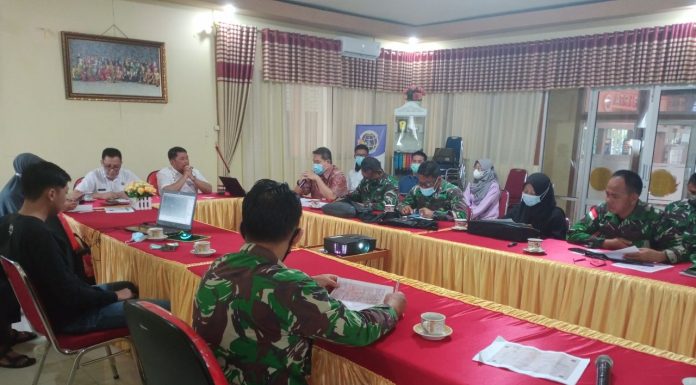 Zidam XII/Tpr Tingkatkan Kerjasama Dengan Kantah Sintang
