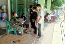 Babinsa Air Besar Berikan Wawasan Kebangsaan