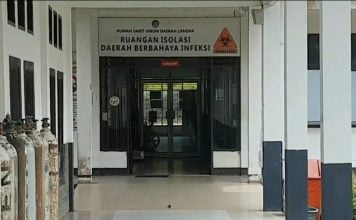 65 Persen Kapasitas Tempat Tidur Bagi Pasien Covid-19 di RSUD Landak Terisi