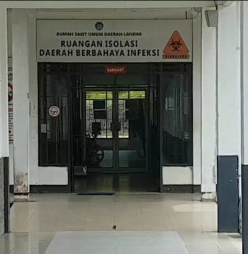 65 Persen Kapasitas Tempat Tidur Bagi Pasien Covid-19 di RSUD Landak Terisi
