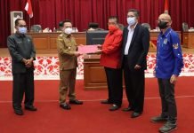 Eksekutif Sampaikan Tiga Raperda Kepada DPRD Landak