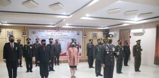 Hadiri Upacara Hari Bhayangkara Ke 75, Ini Pesan Bupati Landak Kepada Polri