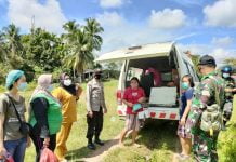 Menolak Dirawat, Pasien Terkonfirmasi Positif Covid-19 di Mempawah Hulu Dijemput