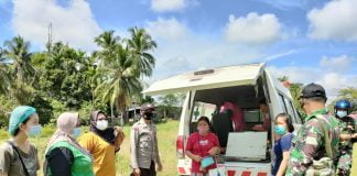 Menolak Dirawat, Pasien Terkonfirmasi Positif Covid-19 di Mempawah Hulu Dijemput