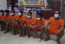 Polres Ketapang Tangkap Tujuh Pelaku Peti, Sejumlah Alat Tambang Turut Diamankan