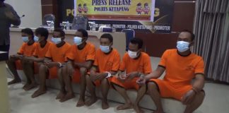 Polres Ketapang Tangkap Tujuh Pelaku Peti, Sejumlah Alat Tambang Turut Diamankan