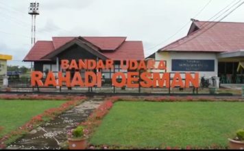 Imbas PPKM Darurat, Aktivitas Penerbangan di Bandara Rahadi Oesman Ketapang Turun 50 Persen