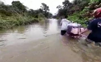 Banjir Rendam Sejumlah Desa di Jelai Hulu