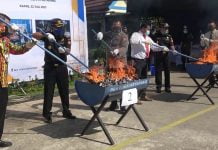 1 Juta Batang Rokok Ilegal Dimusnahkan Bea Cukai Ketapang