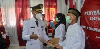 Wabup Farhan Serahkan Remisi Secara Simbolis Kepada Warga Binaan di Lapas Kelas IIB Ketapang