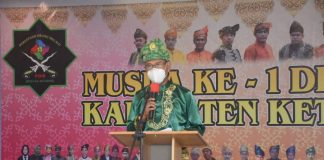 Wabup Farhan Hadiri Musda 1 DPD Pom Ketapang