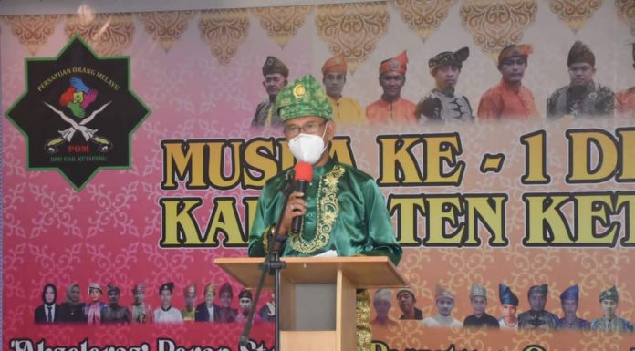 Wabup Farhan Hadiri Musda 1 DPD Pom Ketapang