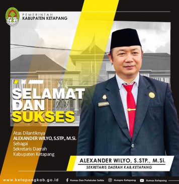 Alexander Wilyo Jabat Sekda Ketapang, Bupati Matin Rantan Ucapkan Selamat