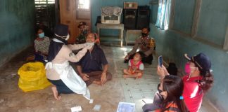 Tracing Kasus Covid-19, 20 Orang Warga Desa Klampai Setolo Diswab