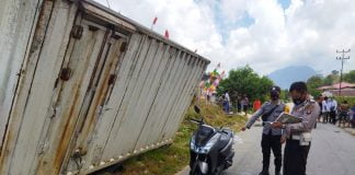 Kronologi Kecelakaan Yang Tewaskan Ibu dan Anak di Desa Semade