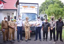 Kemenhub Serahkan Bantuan Kendaraan Uji Laik Fungsi Non Statis Kepada Pemkab Sintang