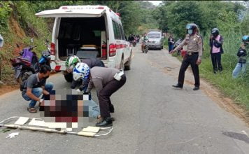 Kecelakaan di Dusun Bintang Renggut Nyawa Pengendara Sepeda Motor, Satu Korban Lainnya Alami Cedera